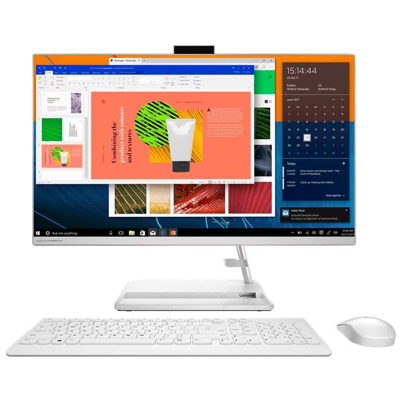 27" Lenovo IdeaCentre AIO 3 27ITL6 White Моноблогы (51115G4-8-256-W-FHD) (F0FW00PLRU) - фото #0, Technodom.kz