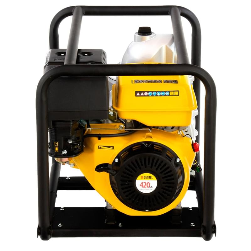 Мотопомпа бензиновая для грязной воды Denzel PX-80D, 15 л.с., 3", 1500 л/мин, глуб 8 м,напор 30 м (9 - фото #3, Technodom.kz