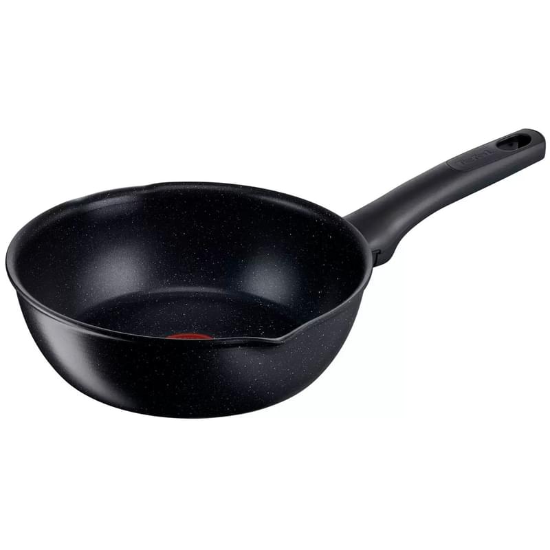 Сотейник с крышкой 26см Black Stone Tefal G2818202 - фото #4, Technodom.kz