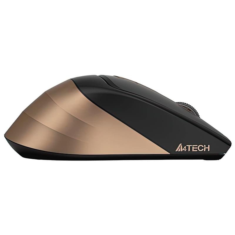 Мышка беспроводная USB A4tech Fstyler FG-35, Bronze - фото #3, Technodom.kz