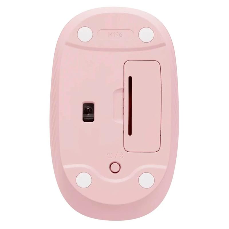 USB Logitech m196 Rose сымсыз тінтуірі - фото #4, Technodom.kz