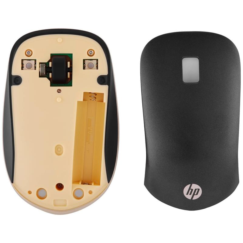 Мышка беспроводная USB/BT HP 410 Slim, Black - фото #5, Technodom.kz