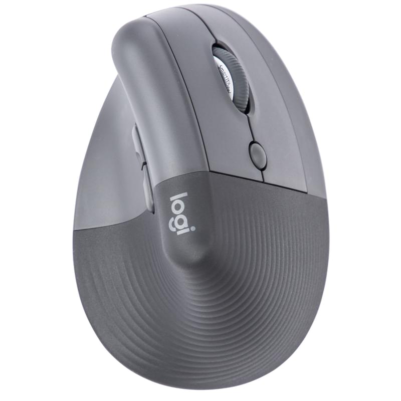 Сымсыз тінтуір USB/BT Logitech Lift Vertical Ergonomic Mouse, Graphite (910-006473) - фото #0, Technodom.kz
