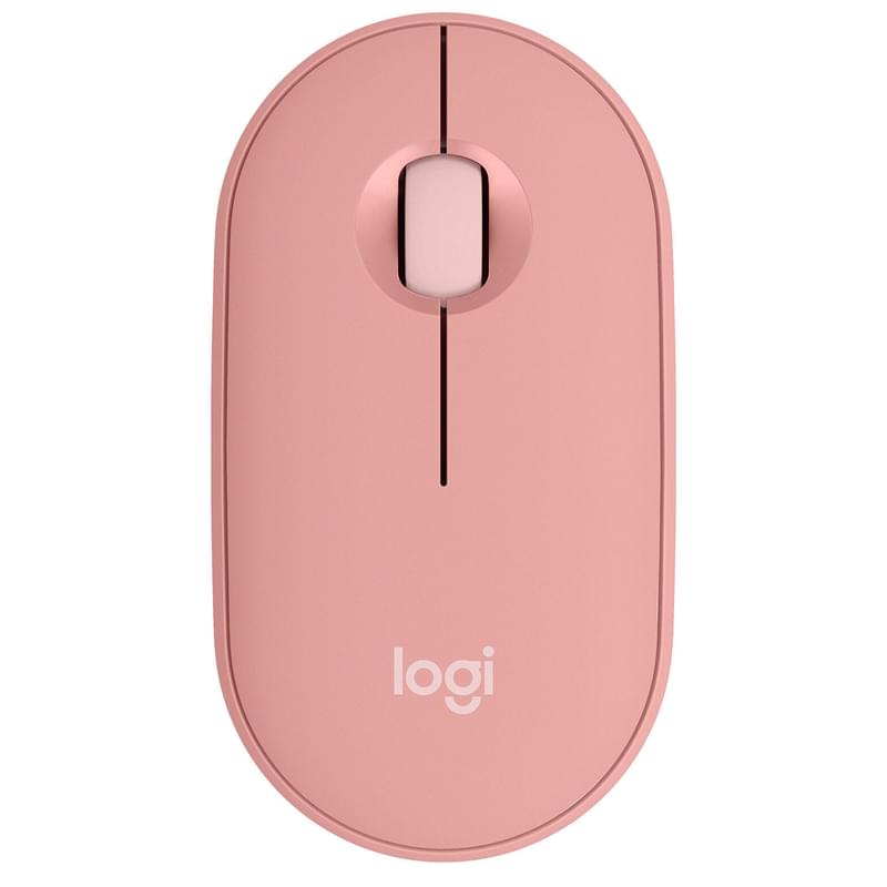 Мышка беспроводная USB/BT Logitech Pebble 2 M350S, Rose - фото #0, Technodom.kz