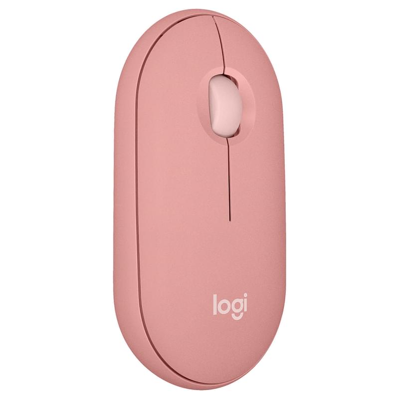 Мышка беспроводная USB/BT Logitech Pebble 2 M350S, Rose - фото #1, Technodom.kz