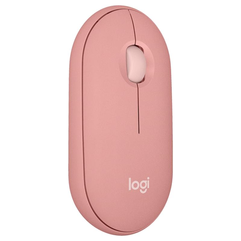 Мышка беспроводная USB/BT Logitech Pebble 2 M350S, Rose - фото #1, Technodom.kz