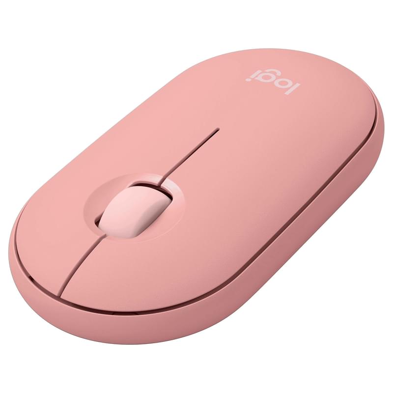 Мышка беспроводная USB/BT Logitech Pebble 2 M350S, Rose - фото #2, Technodom.kz