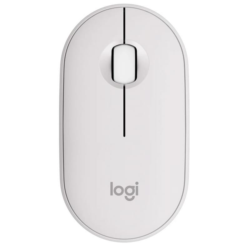 Мышка беспроводная USB/BT Logitech Pebble 2 M350S, White - фото #0, Technodom.kz