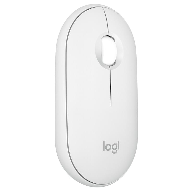 Мышка беспроводная USB/BT Logitech Pebble 2 M350S, White - фото #1, Technodom.kz