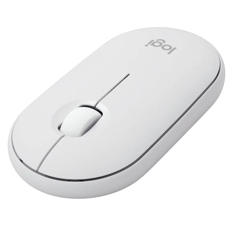 Мышка беспроводная USB/BT Logitech Pebble 2 M350S, White - фото #2, Technodom.kz