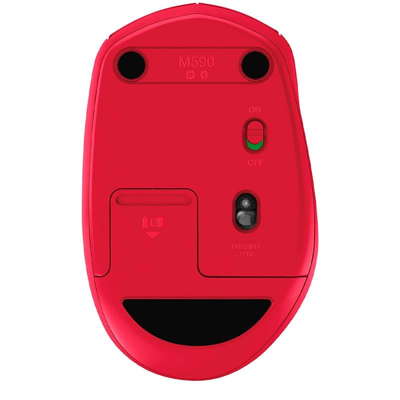 Мышка беспроводная Bluetooth Logitech M590, Ruby, 910-005199 - фото #4, Technodom.kz