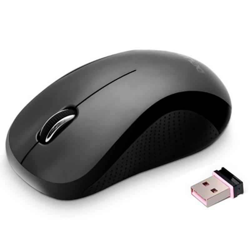 Сымсыз тінтуір USB Delux DLM-391OGB Black - фото #1, Technodom.kz