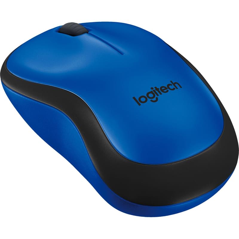 Мышка беспроводная USB Logitech M220 Silent, Blue, 910-004879 - фото #1, Technodom.kz