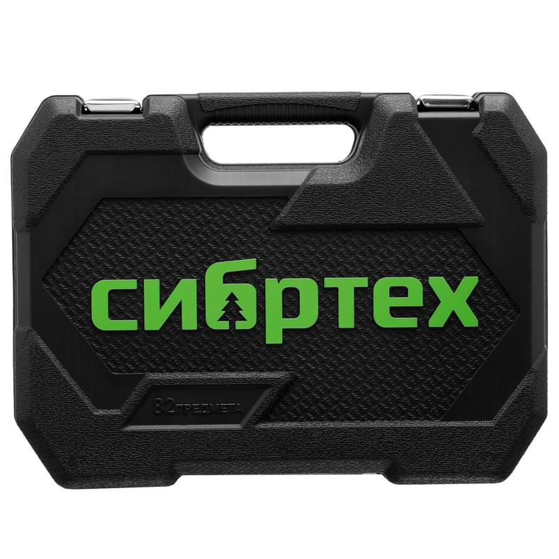 Набор инструментов Сибртех 82 предмета 1/2", 1/4" (13391M) - фото #17, Technodom.kz