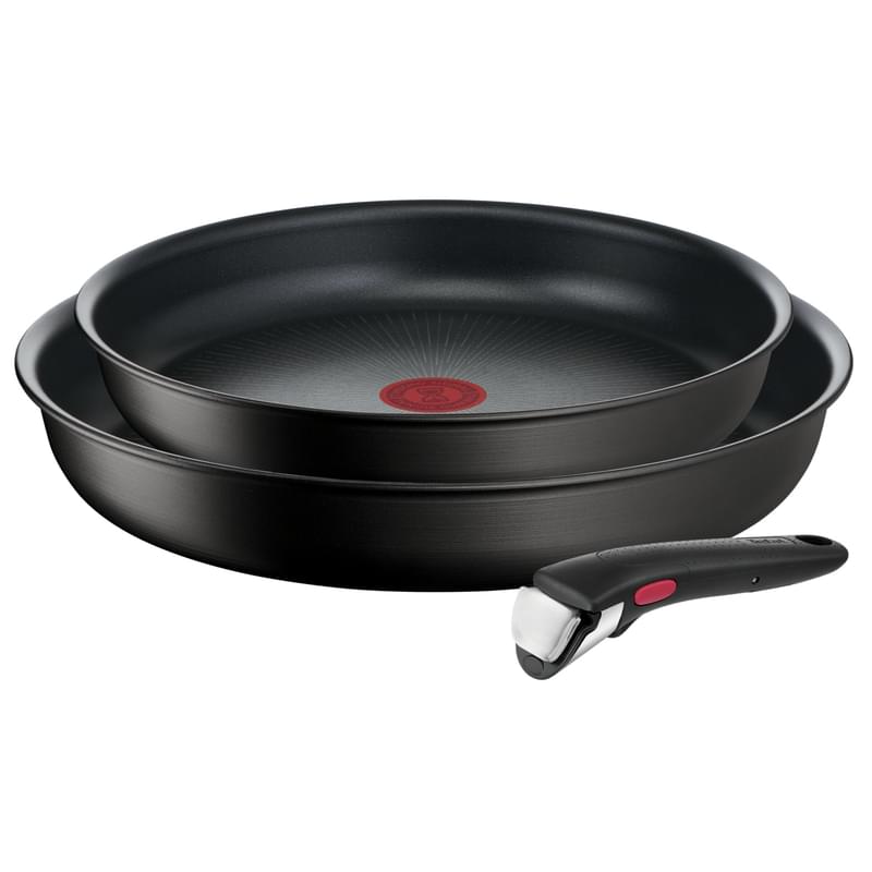Ыдыс-аяқ жинағы, 3 құрал Ingenio Unlimited Black Tefal L7638942 - фото #0, Technodom.kz