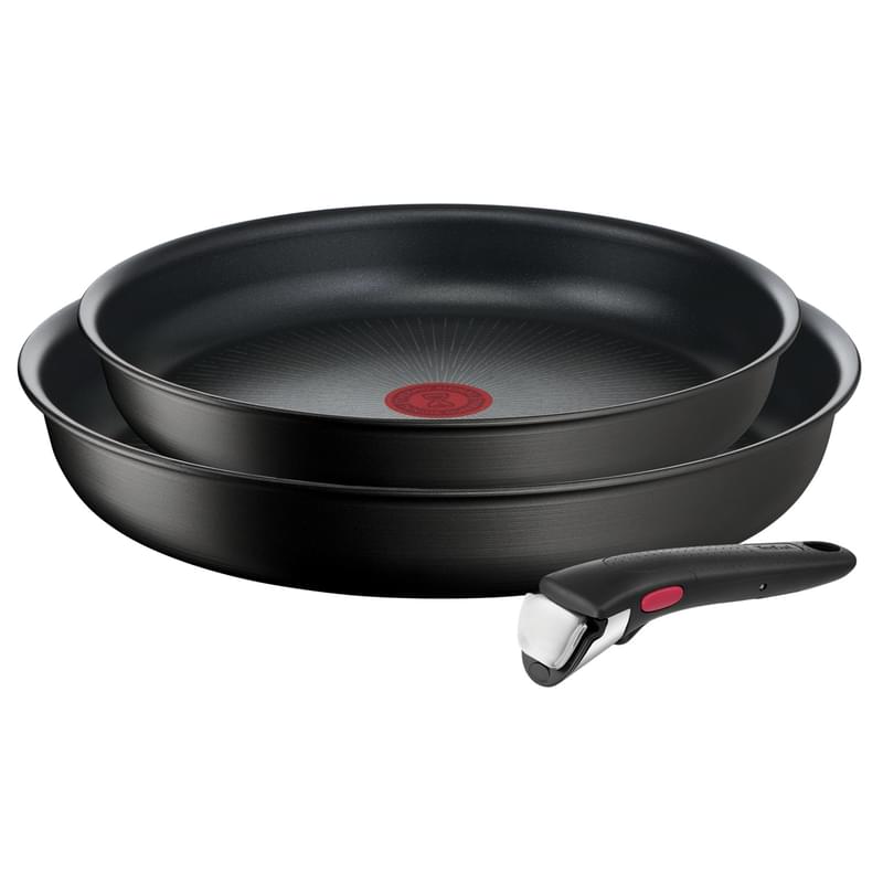 Ыдыс-аяқ жинағы, 3 құрал Ingenio Unlimited Black Tefal L7638942 - фото #12, Technodom.kz