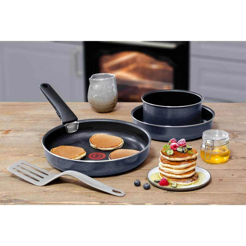 Ыдыс-аяқ жинағы, 4 құрал Ingenio Twinkle Grey Tefal 4180850 - фото #9, Technodom.kz