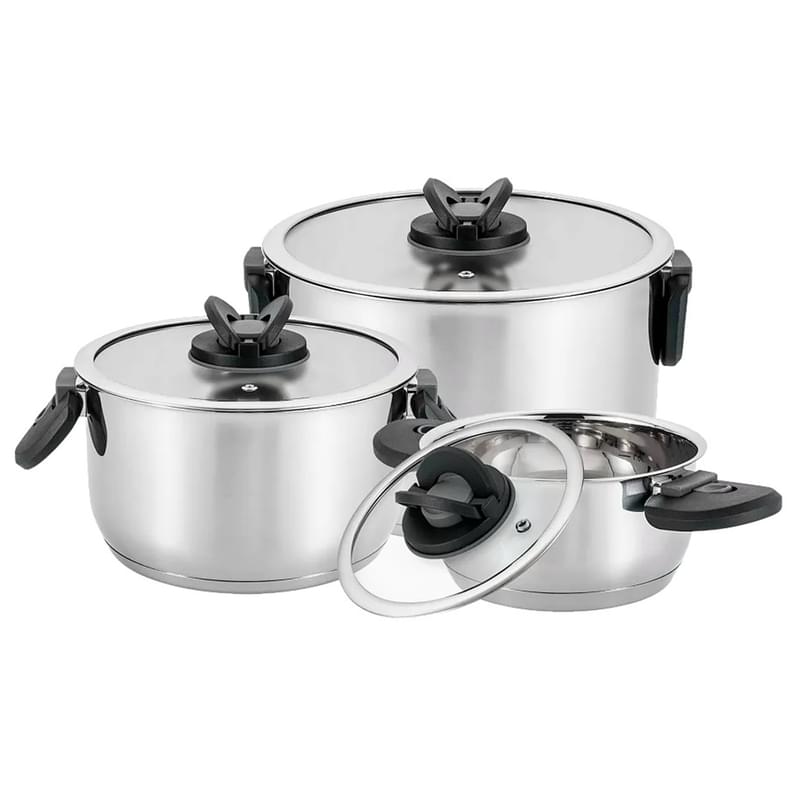 Ыдыс-аяқ жинағы 6 зат Polaris MasterKeep-6S - фото #0, Technodom.kz