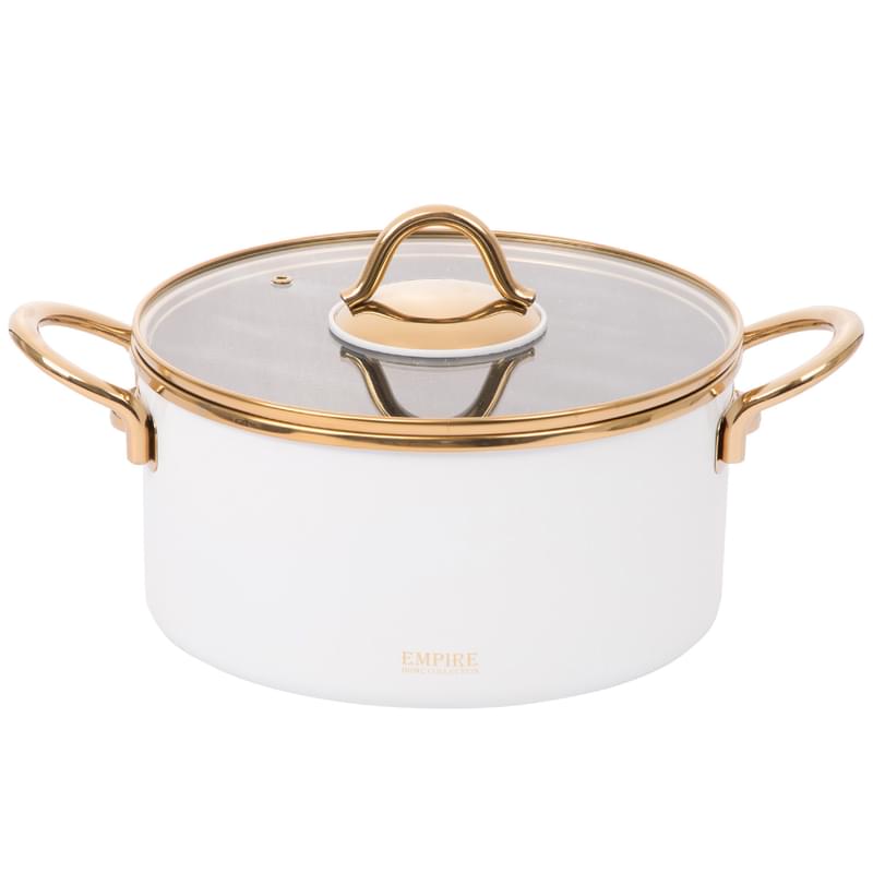 Набор посуды 9 пр. Белый Empire WHI-0658 - фото #3, Technodom.kz