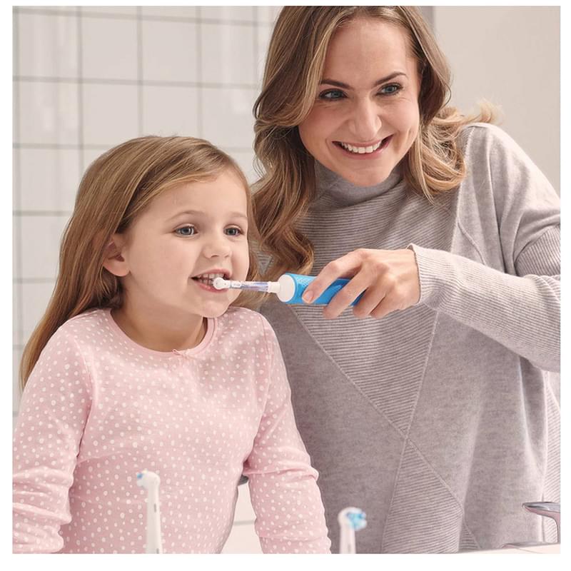 Насадки Oral-B Kids "Холодное Сердце 2" для детской электрической зубной щетки, 2 шт., для бережного удаления налета - фото #7, Technodom.kz