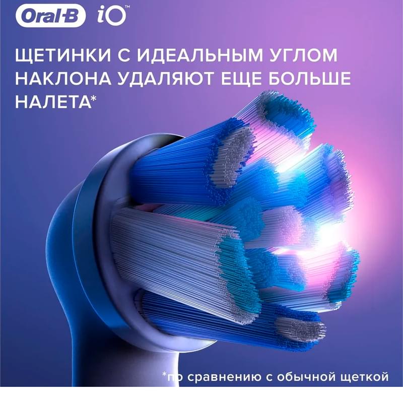 Насадки Oral-B iO Ultimate Clean White для электрической зубной щетки, 2 шт., для тщательного удаления налета - фото #5, Technodom.kz