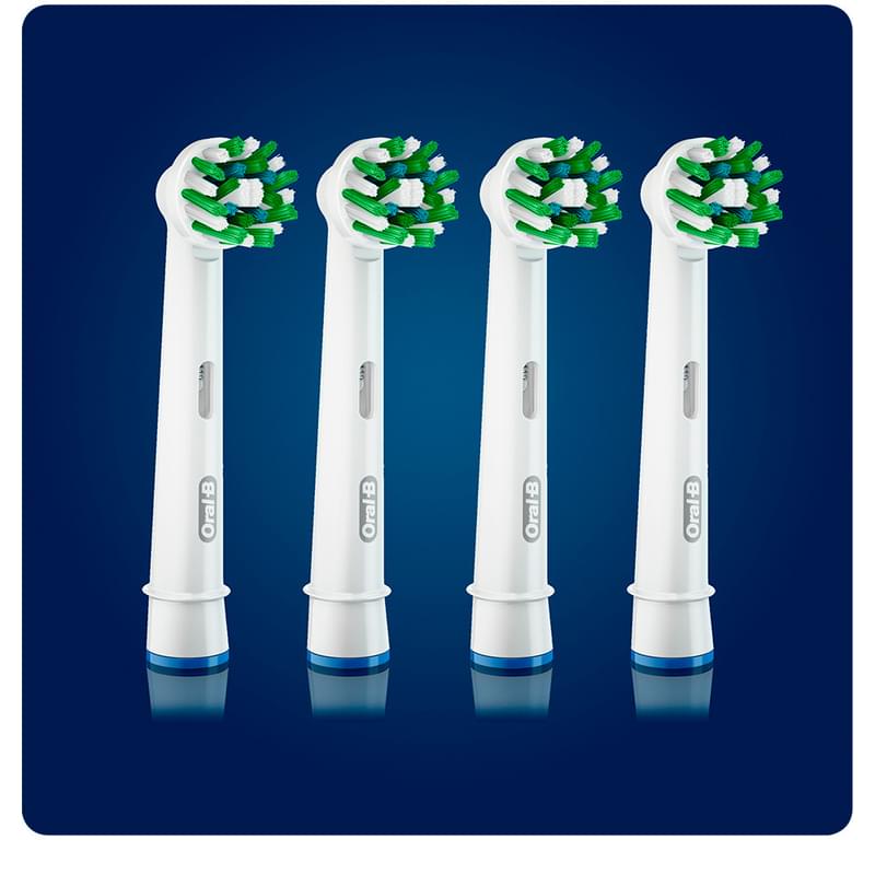 Насадки к зубной щетке Oral-B CrossAction EB50-4, 4 шт. - фото #2, Technodom.kz
