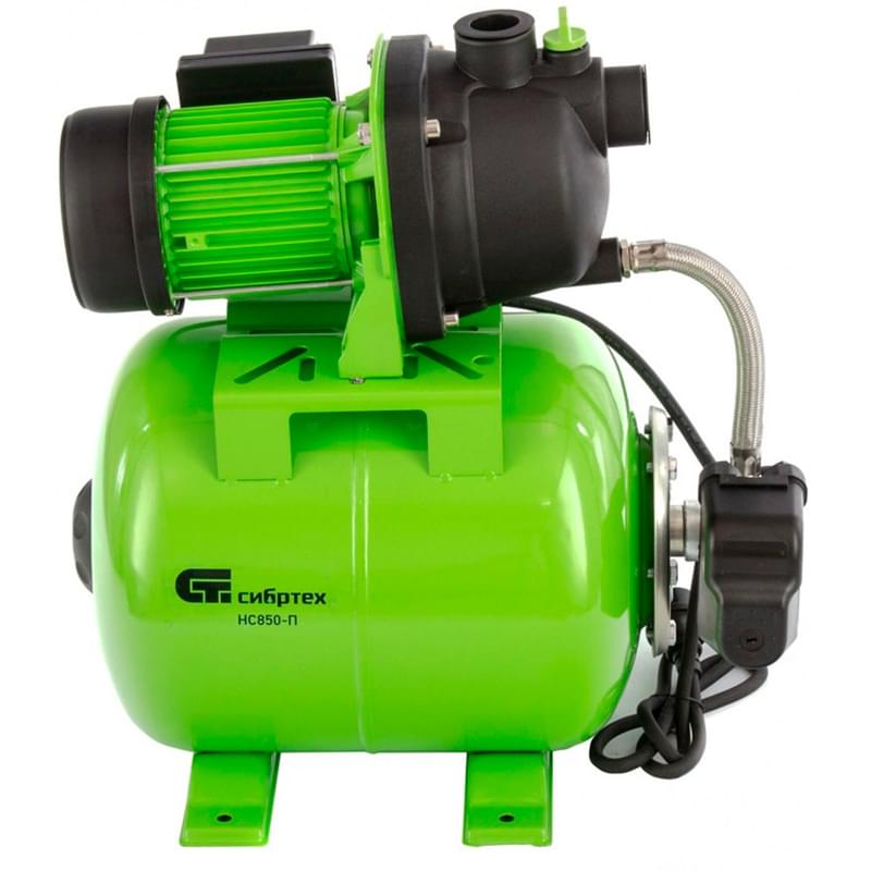 Насосная станция Сибртех НС850-П, 850 Вт, напор 42 м, 3500 л/ч, ресивер 19 л (97248M) - фото #3, Technodom.kz