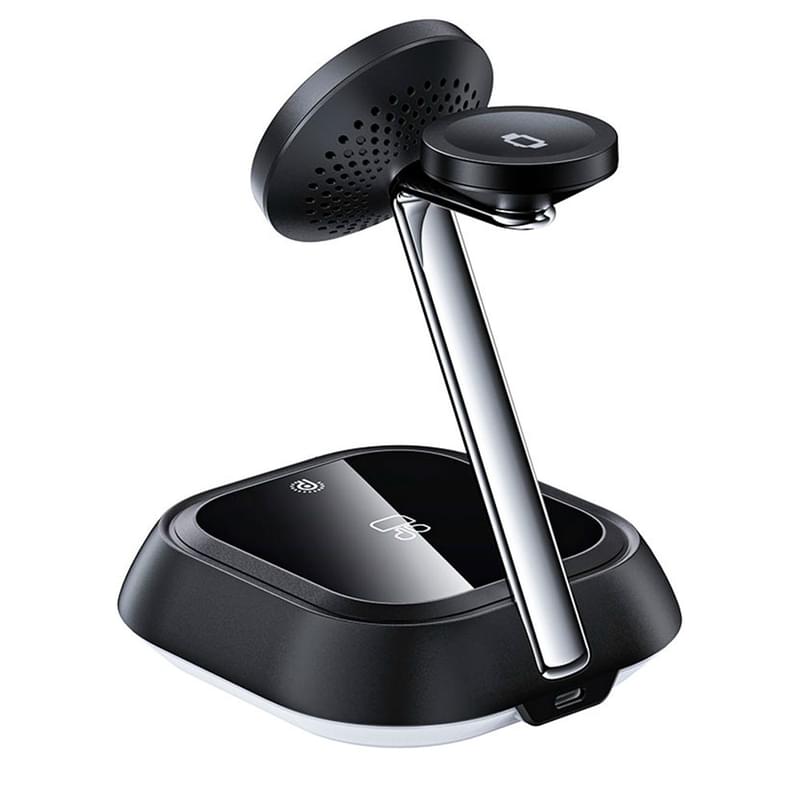 Үстел ұстағышы  ACEFAST, сымсыз зарядтау арқылы 3в1, black (E16 - ACEFAST) - фото #1, Technodom.kz