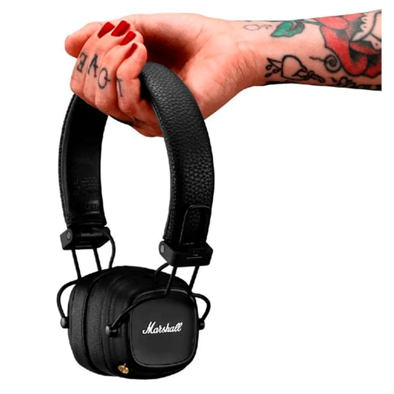 Құлаққаптар Marshall Major 5 Black - фото #4, Technodom.kz