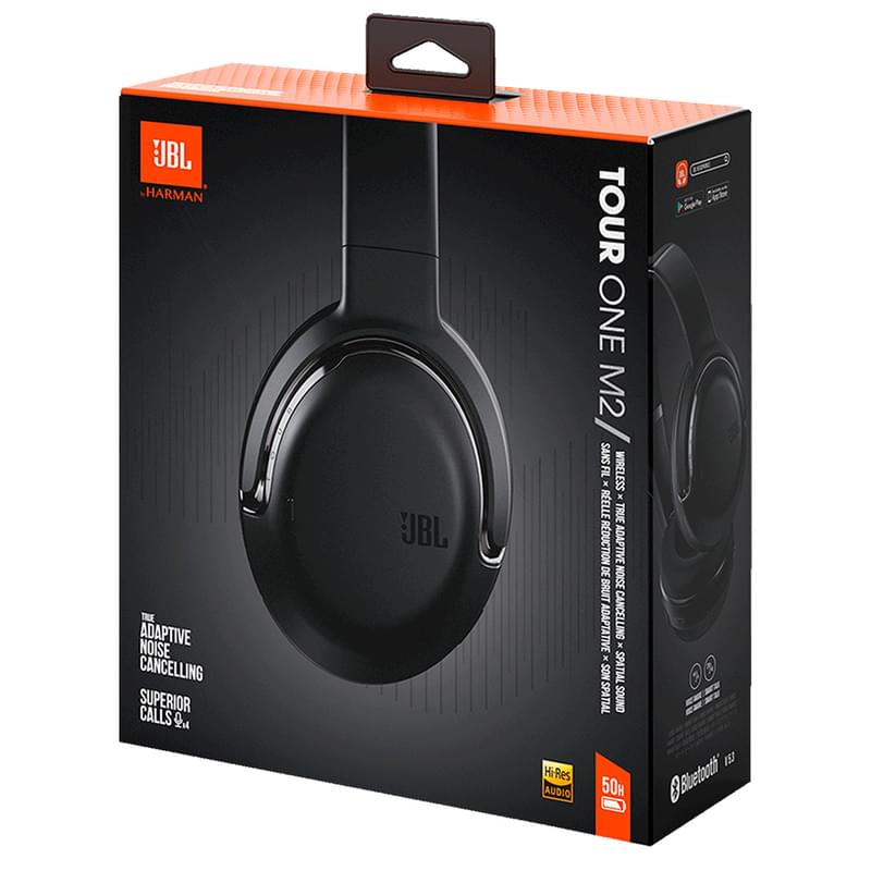 Наушники накладные JBL Bluetooth Tour One Mark II, Black - фото #10, Technodom.kz