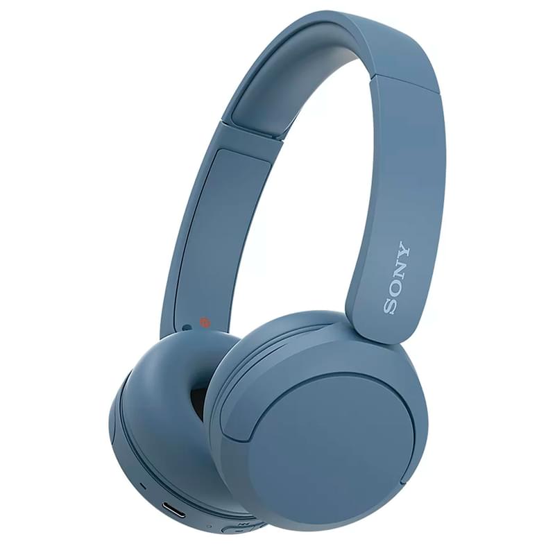 Жапсырмалы құлаққап Sony Bluetooth WH-CH520L.E, Blue - фото #0, Technodom.kz