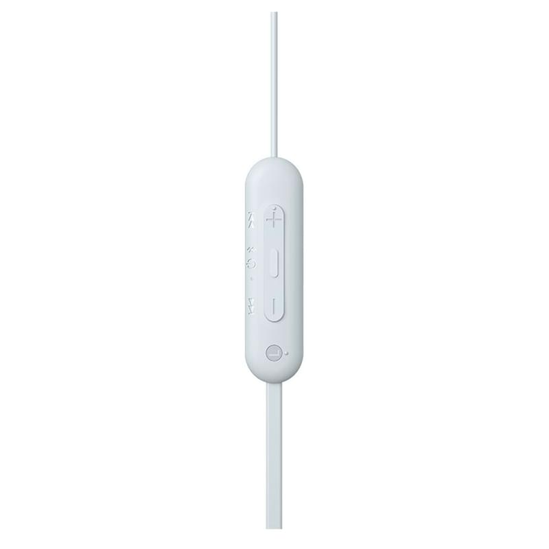 Қыстырмалы құлаққап Sony Bluetooth WI-C100W.E, White - фото #2, Technodom.kz