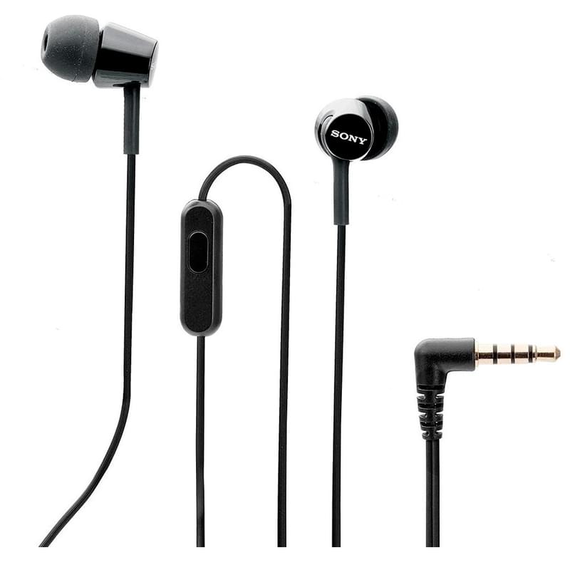 Наушники Вставные Sony MDR-EX255AP, Black - фото #0, Technodom.kz