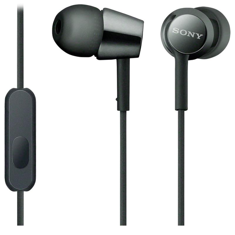 Наушники Вставные Sony MDR-EX255AP, Black - фото #2, Technodom.kz