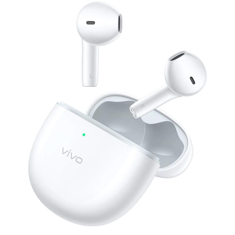 Наушники Вставные Vivo Bluetooth TWS Air, Bubble White - фото #3, Technodom.kz