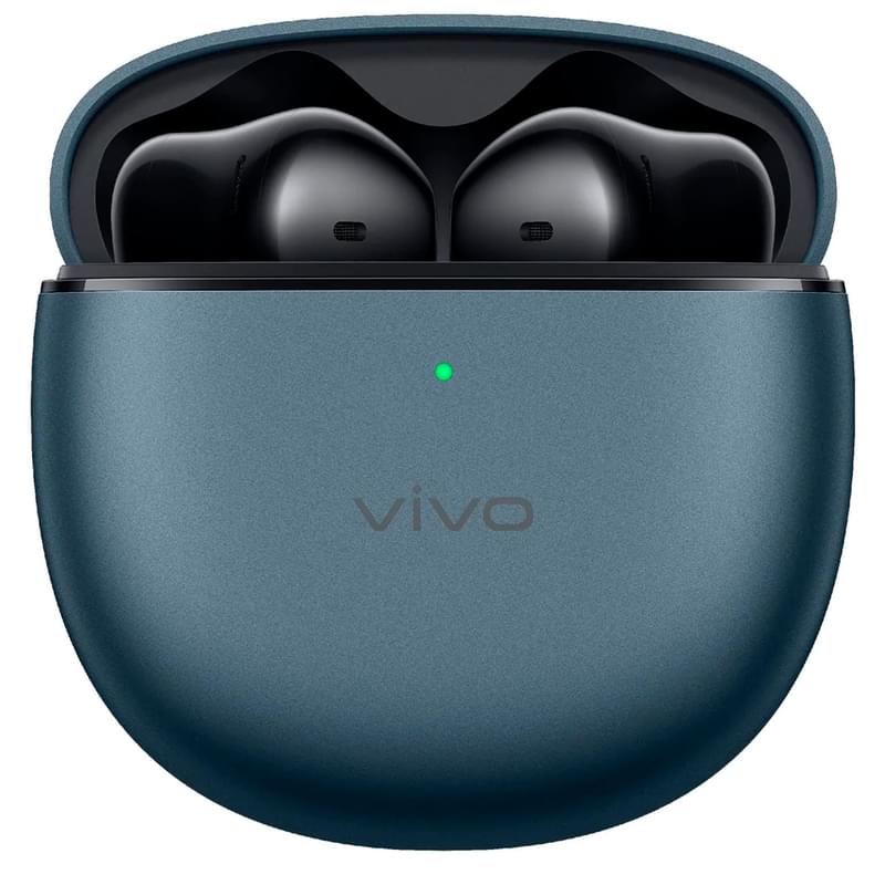 Наушники Вставные Vivo Bluetooth TWS Air, Pebble Blue - фото #1, Technodom.kz