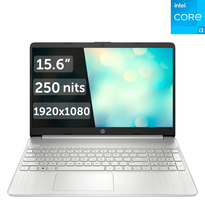 Ноутбук HP 15s-fq5033ci i5 1235U / 8ГБ / 512SSD / 15.6 / DOS / (725V9EA) - фото #0, Technodom.kz