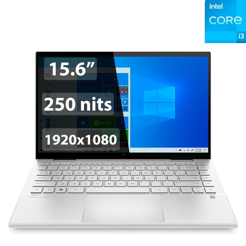 Ноутбук HP Pavilion x360 15-er1010ci i5 1235U / 16ГБ / 512SSD / 15.6 / Win11 / (6L9X6EA) - фото #0, Technodom.kz