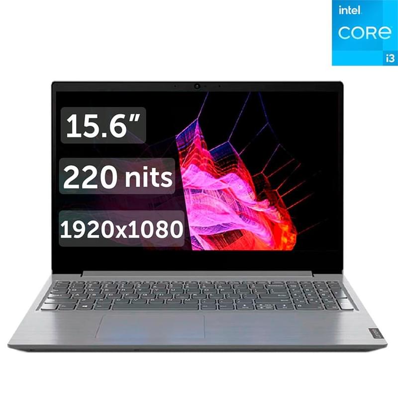 Ноутбук Lenovo V15 i3 1005G1 / 4ГБ / 256SSD / 15.6 / DOS / (82C500JDRU) - фото #0, Technodom.kz