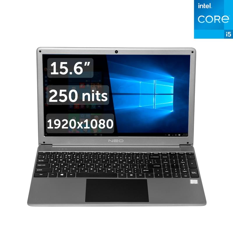 Ноутбук NEO 15U i5 5257U / 8ГБ / 256SSD / 15.6 / Win10 / (WH15U-I5) - фото #0, Technodom.kz