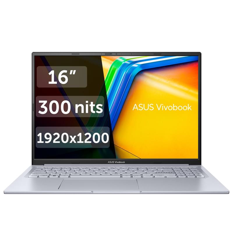 Ноутбук Asus Vivobook 16X Ryzen 5 7430U / 16ГБ / 512 SSD / 16 / DOS / (M3604YA-MB240) - фото #0, Technodom.kz