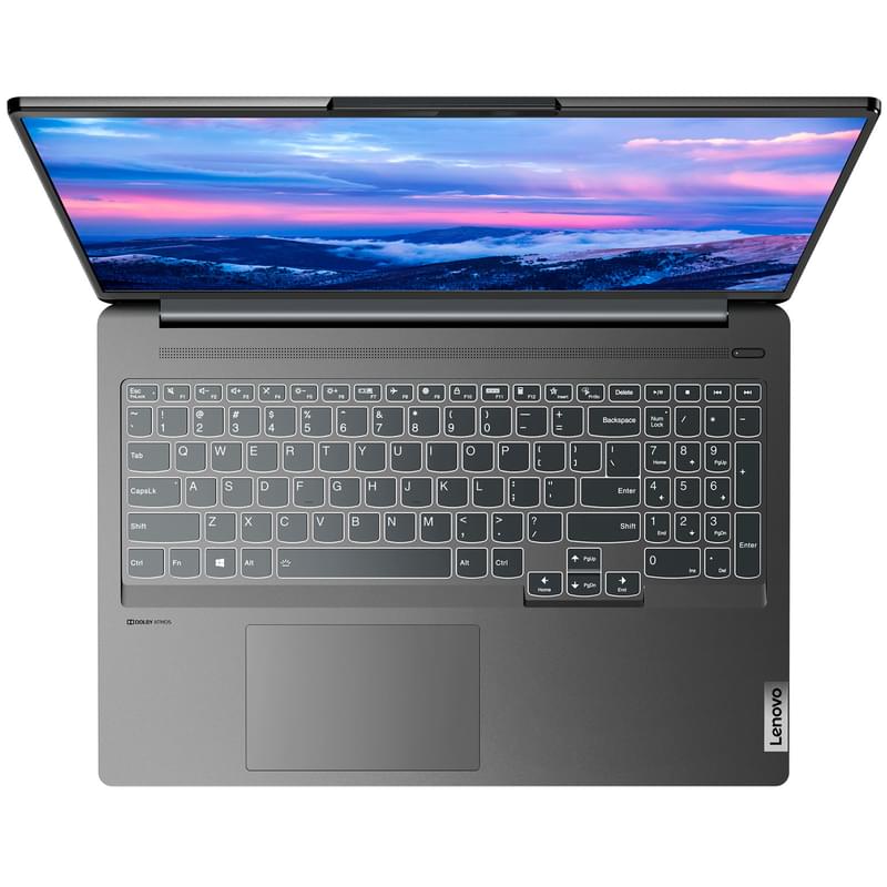Ноутбук Lenovo IdeaPad 5 Pro Ryzen 7 5800H / 16ГБ / 1000SSD / RTX3050 4ГБ / 16.0 / DOS / (82L500CBRK) - фото #2, Technodom.kz