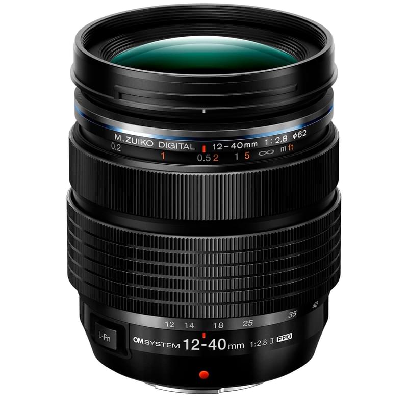 Объектив Olympus OM EZ-M1240PRO-2 Black - фото #0, Technodom.kz