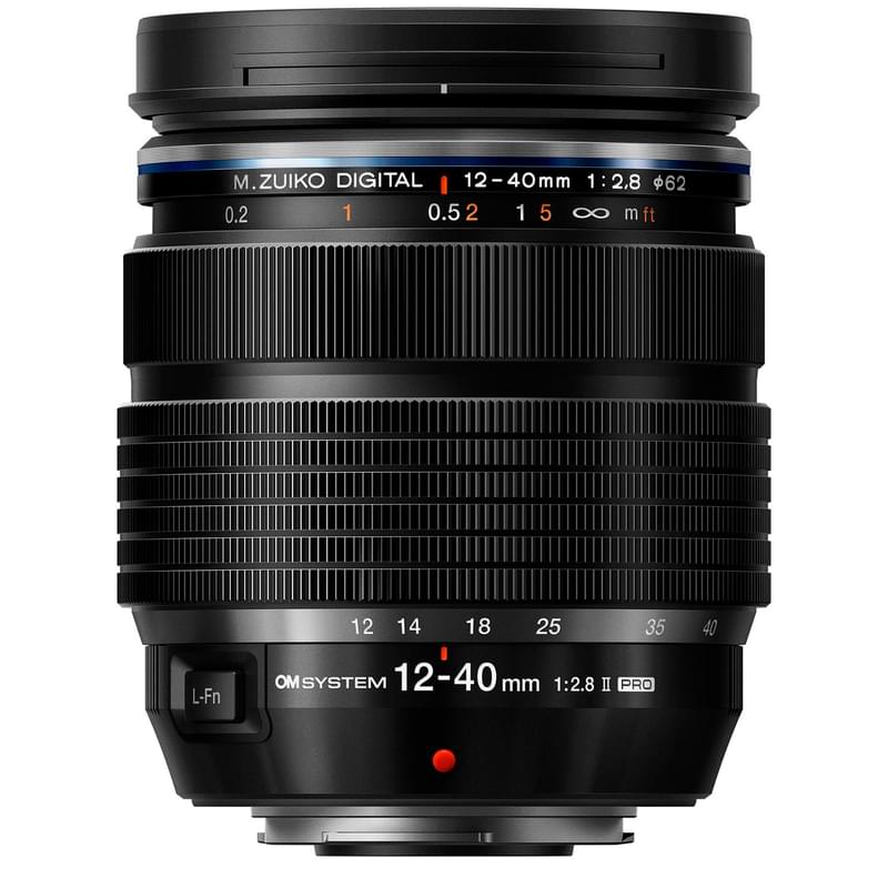 Объектив Olympus OM EZ-M1240PRO-2 Black - фото #1, Technodom.kz