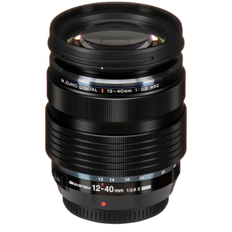 Объектив Olympus OM EZ-M1240PRO-2 Black - фото #6, Technodom.kz