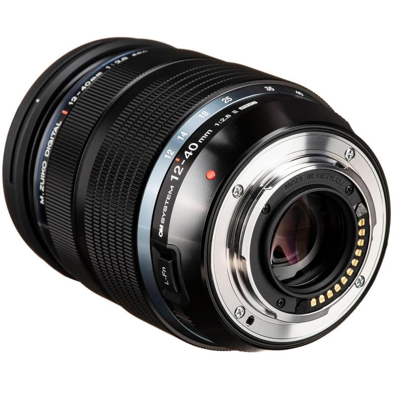 Объектив Olympus OM EZ-M1240PRO-2 Black - фото #7, Technodom.kz