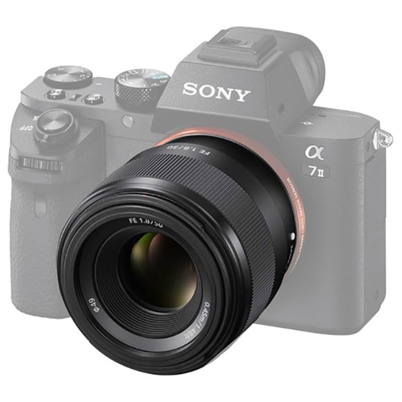 Объектив Sony SEL 50 mm f/1.8 - фото #3, Technodom.kz