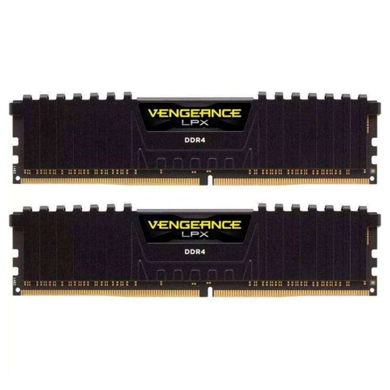 Оперативная память DDR4 DIMM 16GB(2x8)/3200Mhz PC4-25600 Corsair Vengeance LPX (CMK16GX4M2E3200C16) - фото #0, Technodom.kz