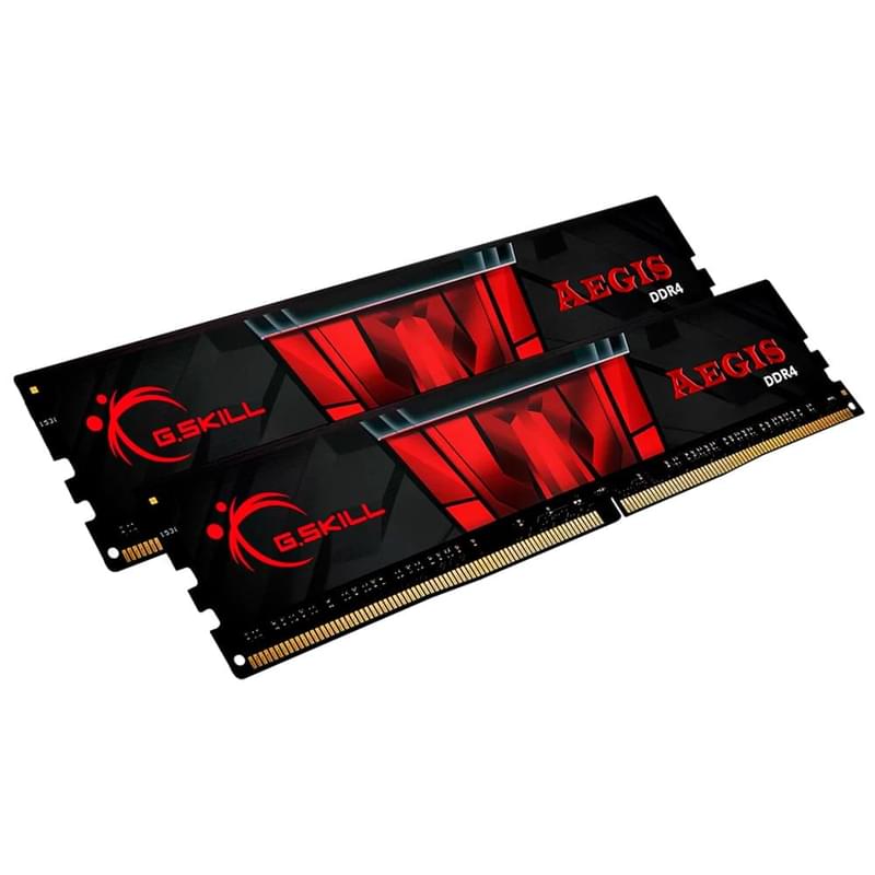 Оперативная память DDR4 DIMM 16GB(8GBx2)/2666MHz G.SKILL Aegis (F4-2666C19D-16GIS) - фото #1, Technodom.kz