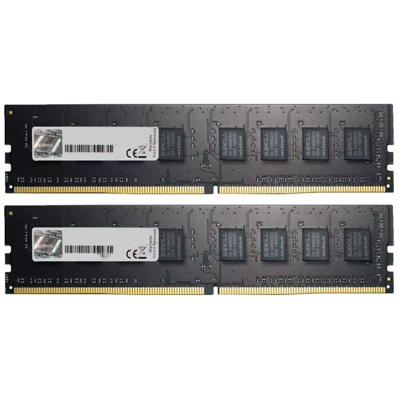 Оперативная память DDR4 DIMM 16GB(8GBx2)/2666MHz G.SKILL (F4-2666C19D-16GNT) - фото #0, Technodom.kz